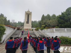 传承红色基因，缅怀革命先烈——峄城区阴平镇开展爱国主义教育活动